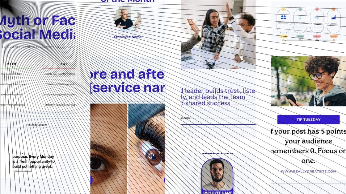 Social Media Templates for Small Businesses (Plus a Free Canva 3-Pack of Tip Posts)